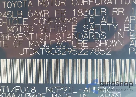 JTDKT903295227852
